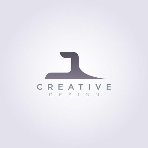 490x490 Letter J Vector Illustration Design Clipart Symbol Logo Template