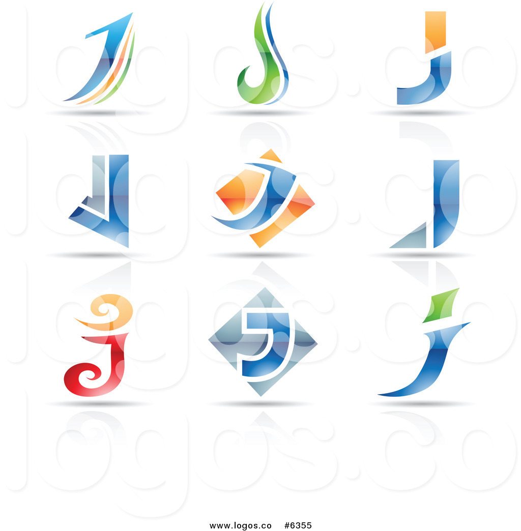 1024x1044 Royalty Free Clip Art Vector Logos Of Colorful Letter J Designs