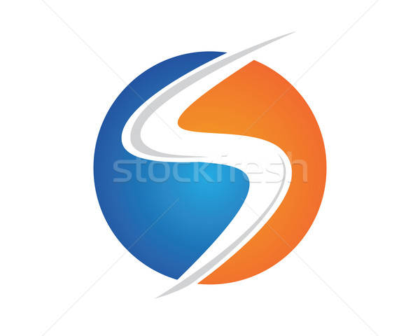 600x480 S Letter Logo Vector Illustration Dar Woto