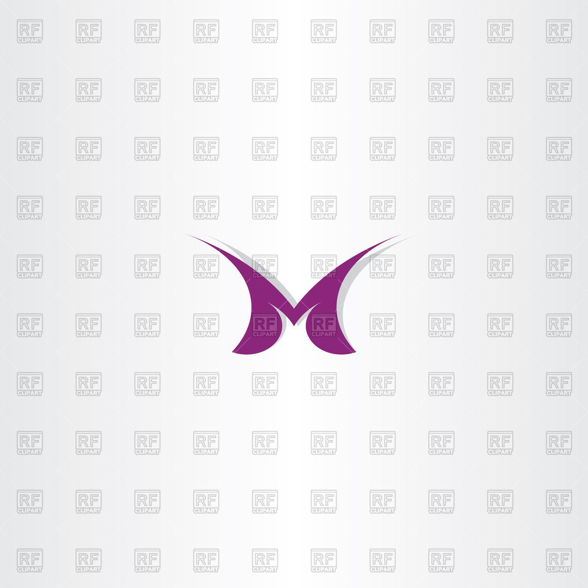 Icon Of Purple Letter M Vector Image Of Icons And Emblems 1200x1200 Icon Of Purple Letter M Vector Image Of Icons And Emblems