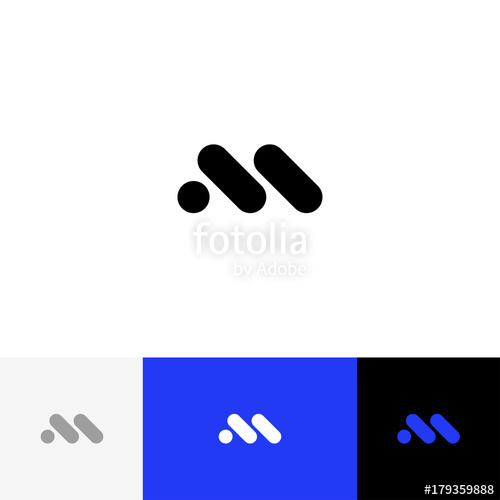 M Vector Minimalism Logo, Icon, Symbol, Sign From Letters M Flat 500x500 M Vector Minimalism Logo, Icon, Symbol, Sign From Letters M Flat