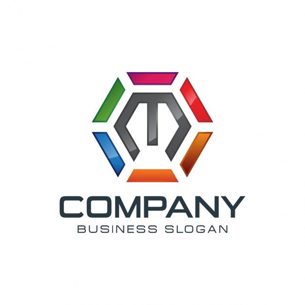 Colorful Hexagonal Logo With Letter M Vector Free Download 626x626 Colorful Hexagonal Logo With Letter M Vector Free Download