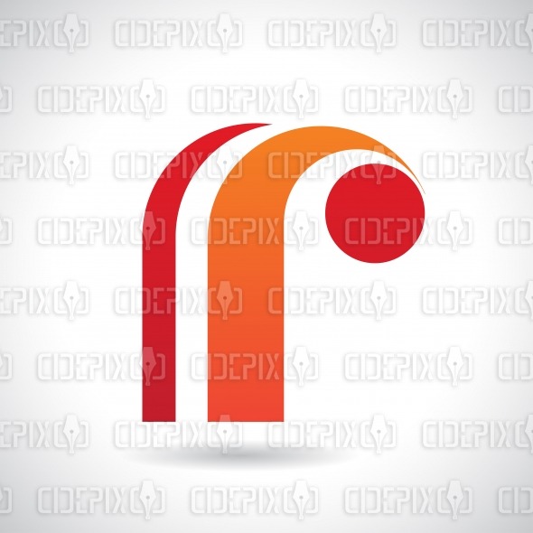 590x590 Logo Shape And Icon Of Letter R, Vector Illustration Cidepix