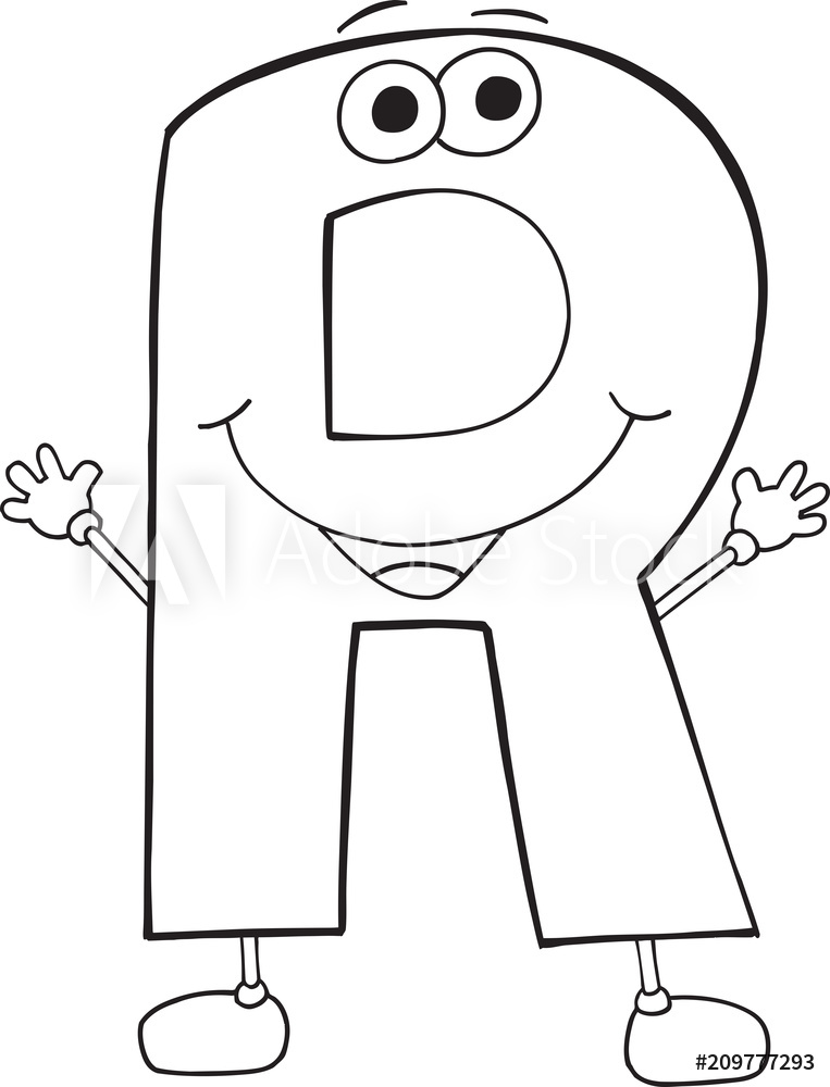 763x1000 Paintings On Glass Cute Happy Letter R Vector Illustration Art