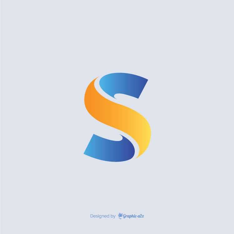 Vector Letter S Logo Icon Design Elements 750x750 Vector Letter S Logo Icon Design Elements