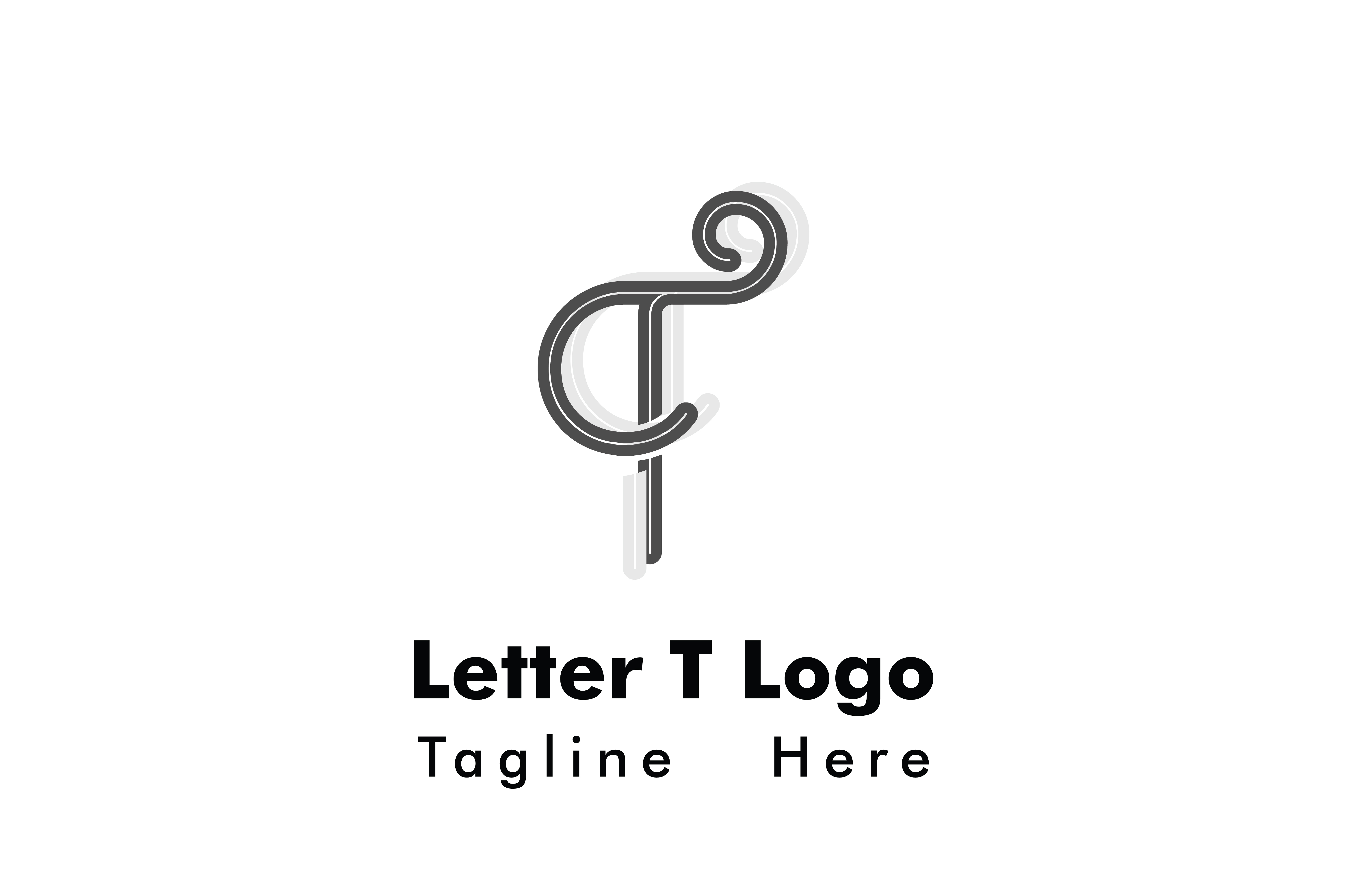 6011x4000 Letter T Logo Vector Graphic