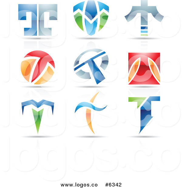 600x620 Letter T Logos