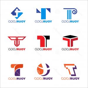 300x300 Stock Illustration Letter T Logo Vector Set Design Image
