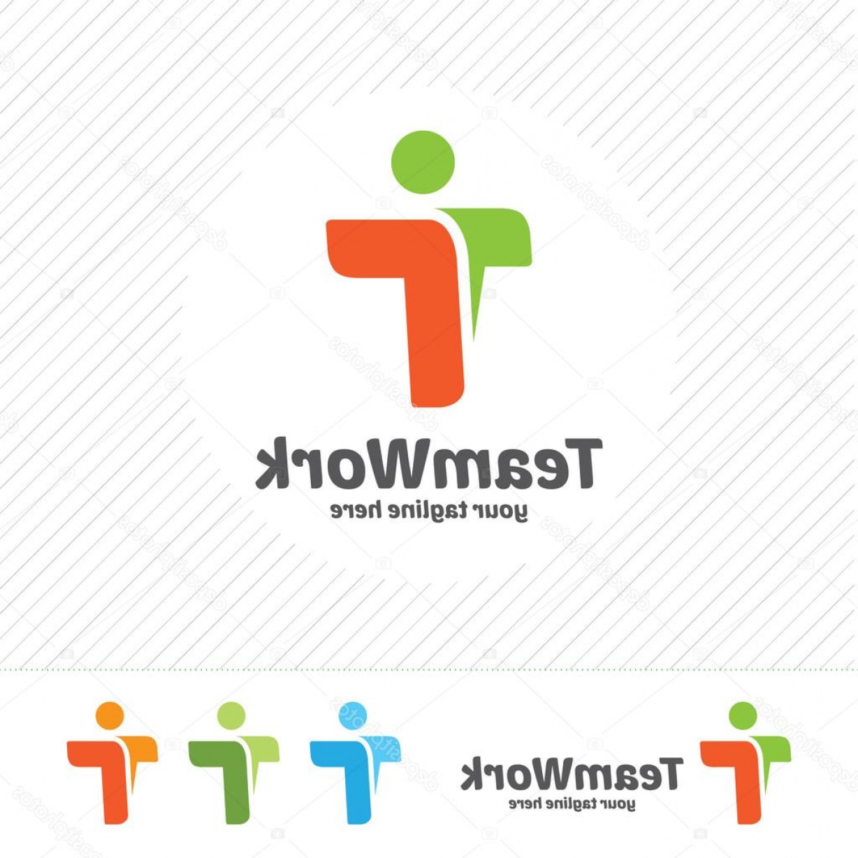 1228x1228 Abstract Team Work Letter T Logo Design Vector Letter T Community