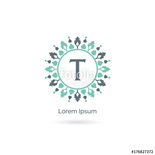 500x500 Beauty And Cosmetics Letter T Vector Icon Design Luxury T Letter