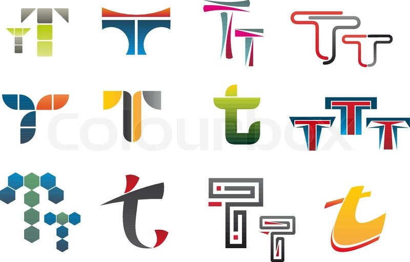 Set Of Alphabet Symbols Of Letter T Stock Vector Colourbox 800x511 Set Of Alphabet Symbols Of Letter T Stock Vector Colourbox