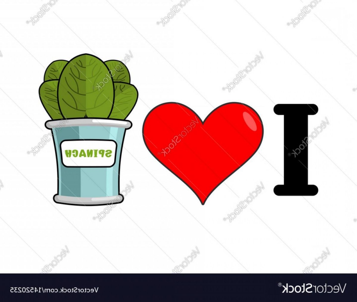 1440x1218 Top Love Spinach Heart And Green Leaf Lettuce Vector Photos