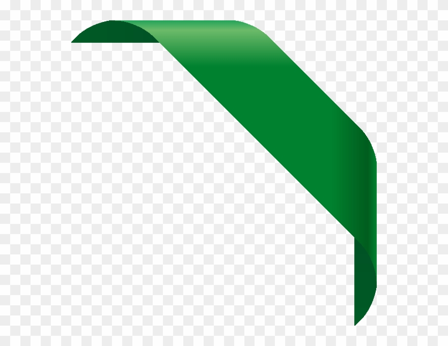 880x680 Green Ribbon Vector Png Clipart
