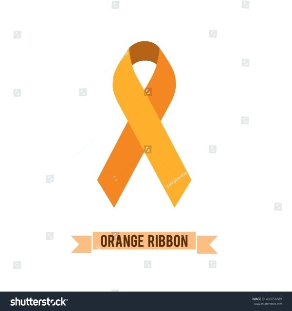 600x640 Leukemia Ribbon Color