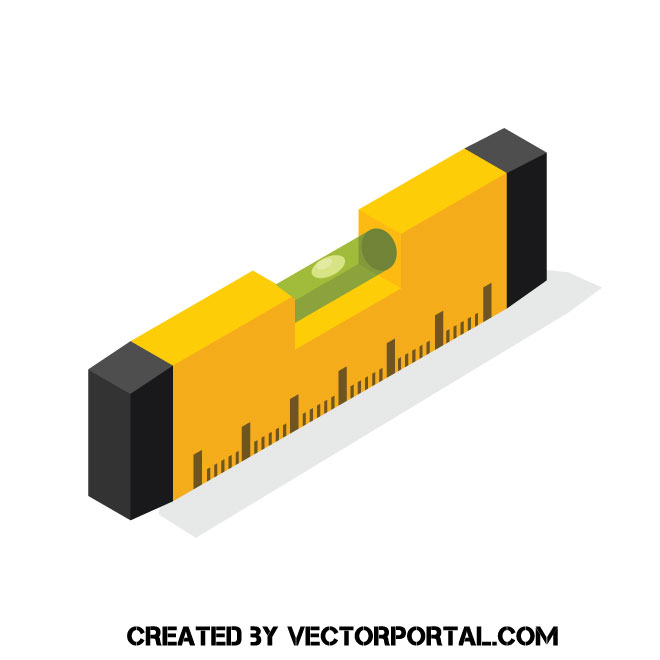 Spirit Level Vector Clip Art 660x660 Spirit Level Vector Clip Art
