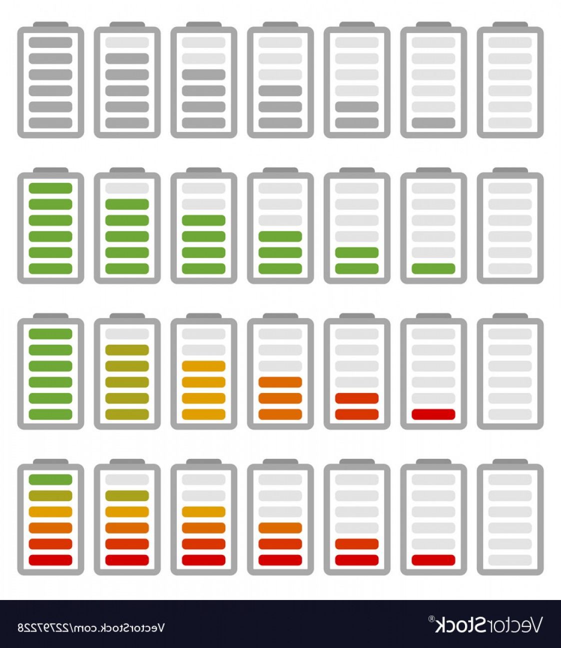 Battery Level Vector Hoodamath 1123x1296 Battery Level Vector Hoodamath