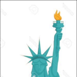 300x300 Photostock Vector Statue Of Liberty Usa National Symbol