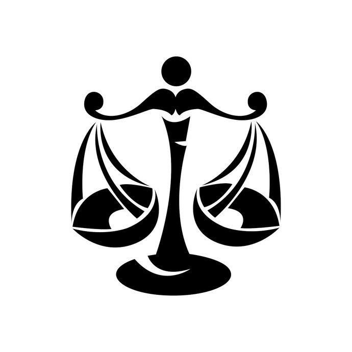 690x690 Libra Horoscope Graphics Design Dxf Vectordesign