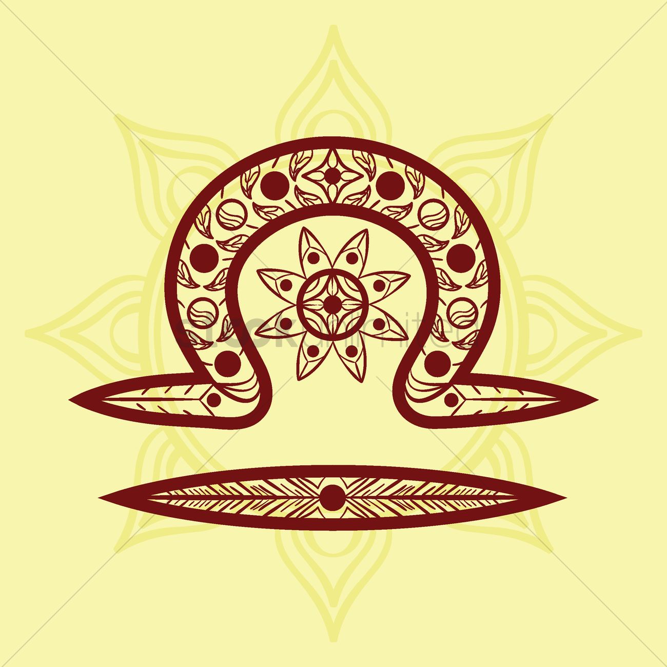 1300x1300 Libra Vector Image