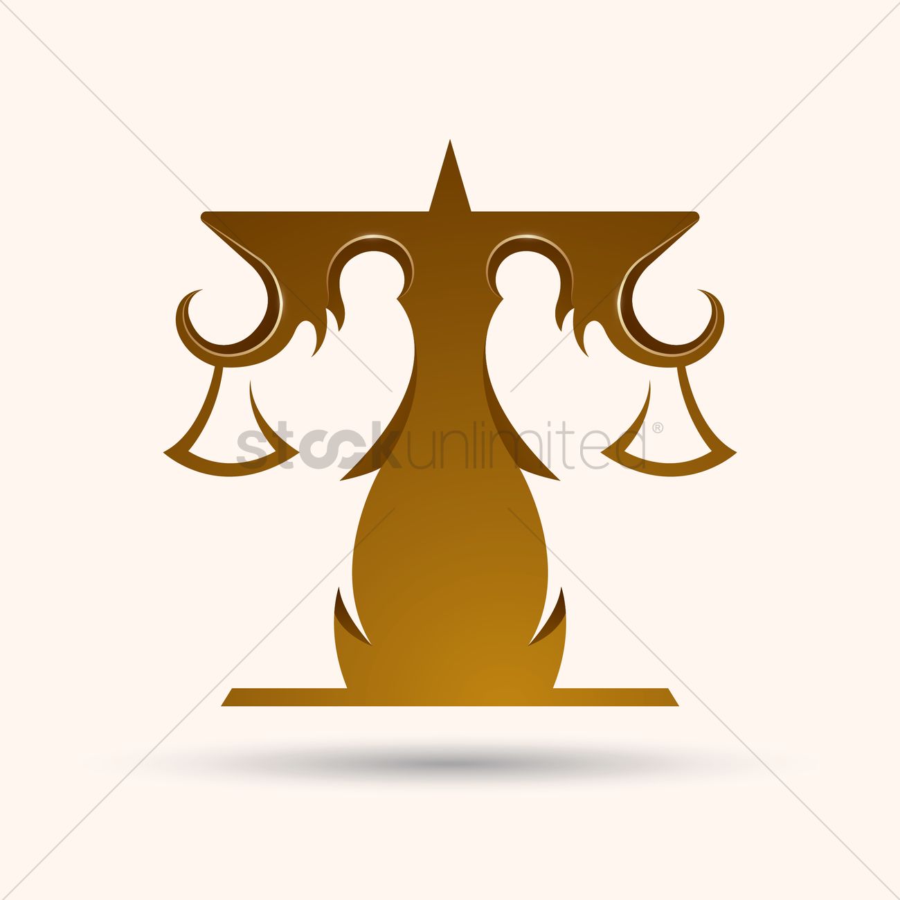 1300x1300 Libra Vector Image