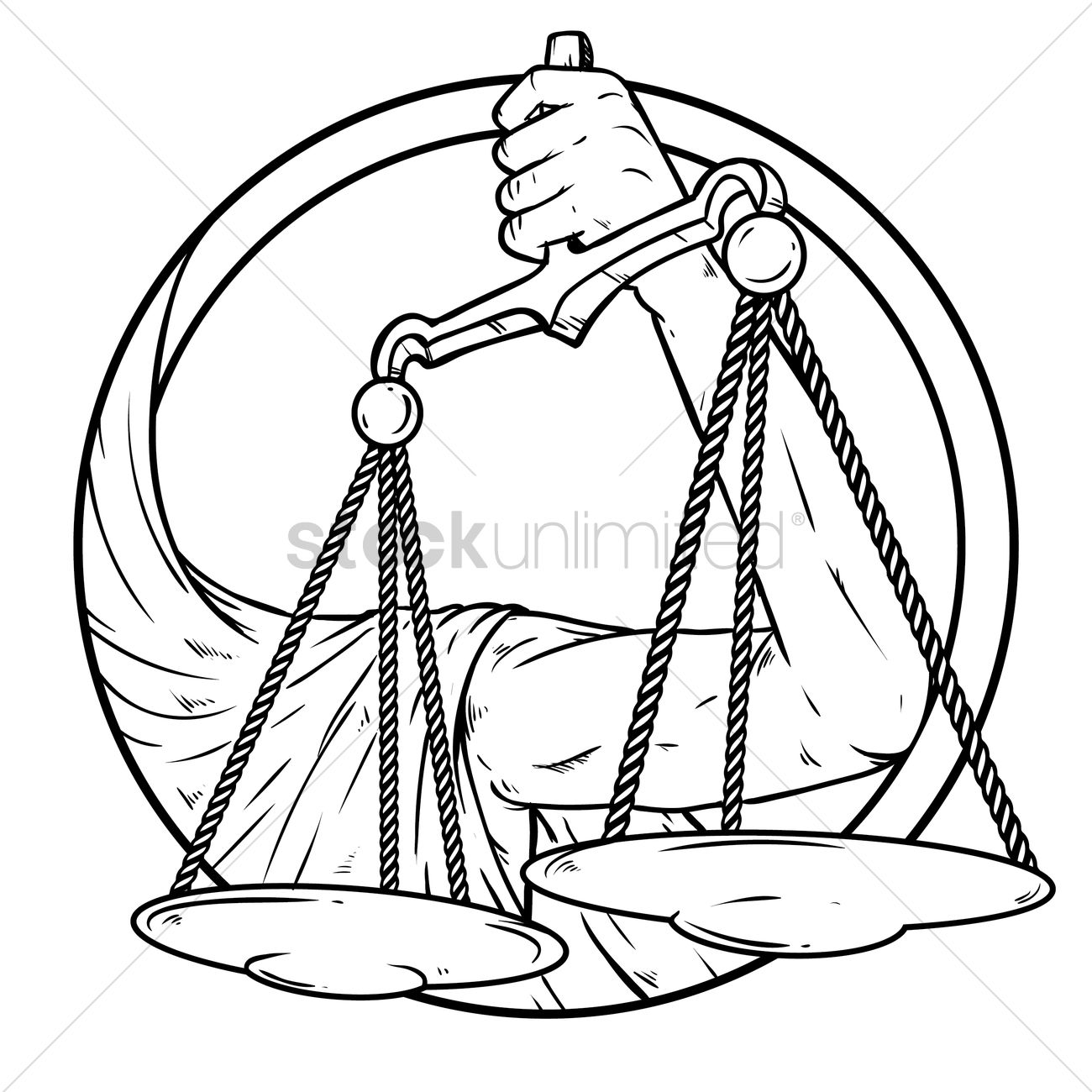 1300x1300 Libra Vector Image