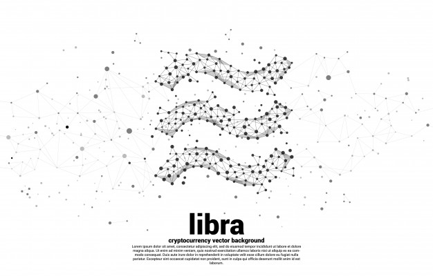 626x400 Libra Coin Vector Icon Collection Vector Premium Download