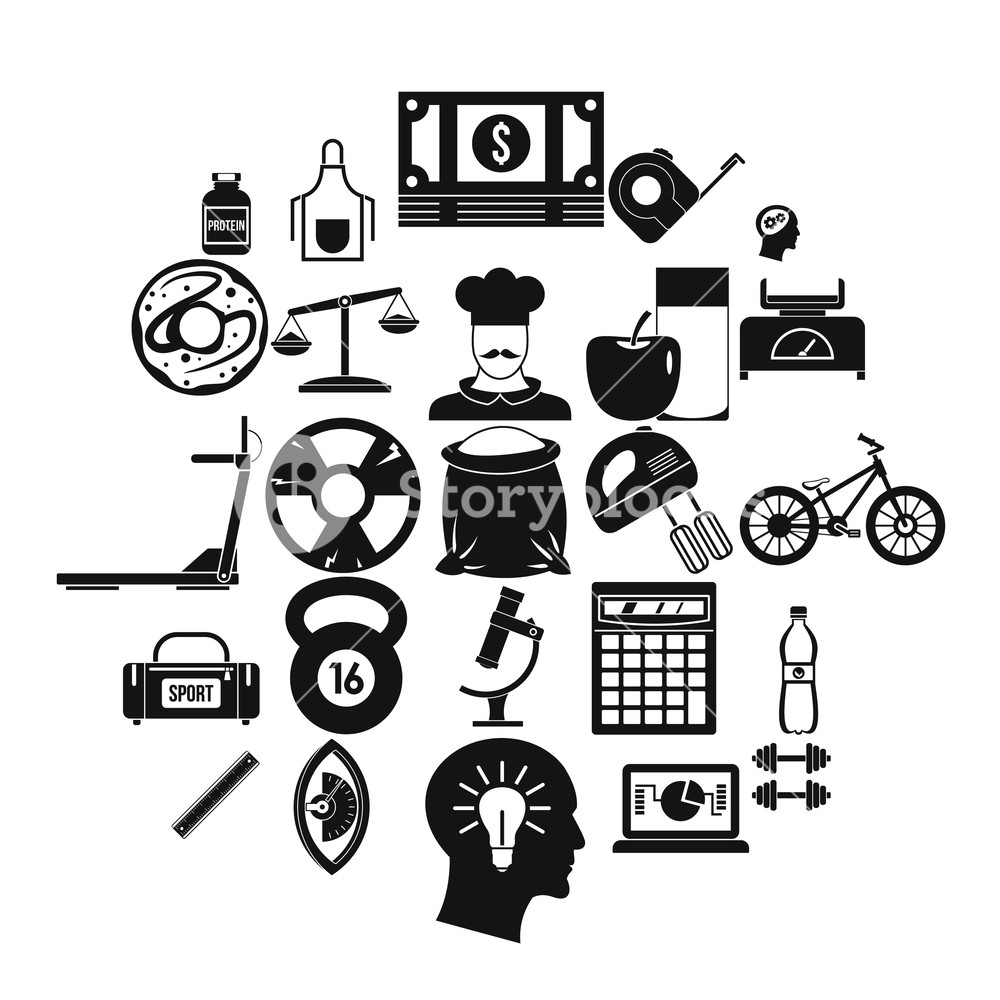 1000x1000 Libra Icons Set Simple Set Of Libra Vector Icons For Web