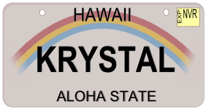 Hawaii License Plate Clip Art 300x159 Hawaii License Plate Clip Art
