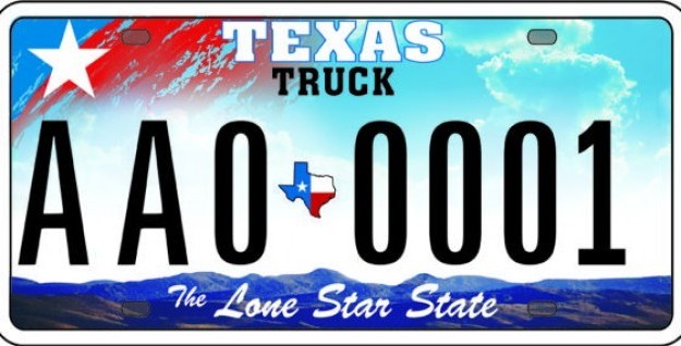 Texas License Plate Clipart 625x318 Texas License Plate Clipart