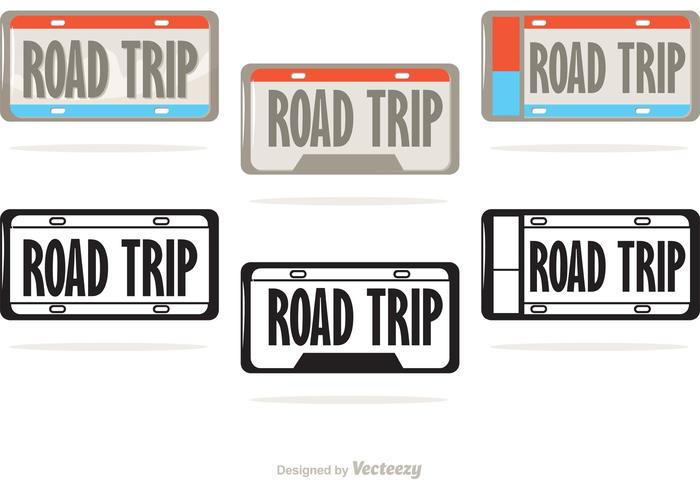 License Plate Vectors 700x490 License Plate Vectors