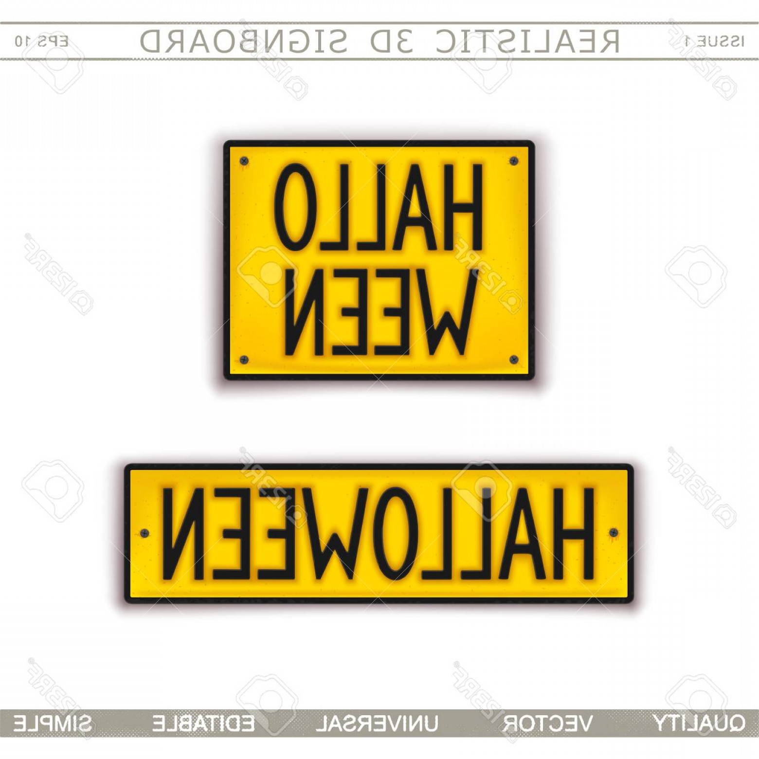 Photostock Vector Halloween Stylized Car License Plate Top View 1560x1560 Photostock Vector Halloween Stylized Car License Plate Top View