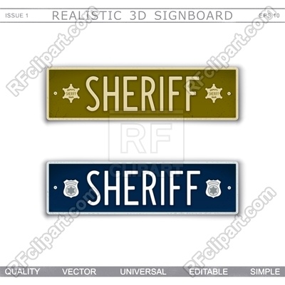 Sheriff Signboard 400x400 Sheriff Signboard