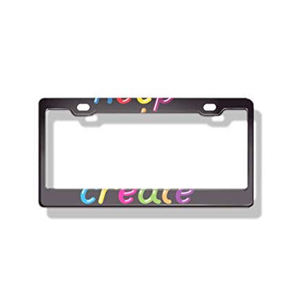 Luckmx License Plate Frame License Plate Covers Car 425x425 Luckmx License Plate Frame License Plate Covers Car