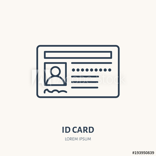 Documents, Identity Vector Flat Line Icon Id Card, Drivers 500x500 Documents, Identity Vector Flat Line Icon Id Card, Drivers