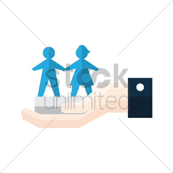 Life Insurance Vector Image 600x600 Life Insurance Vector Image
