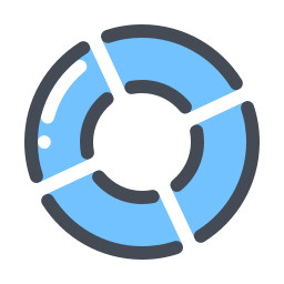 256x256 Life Ring Vector Image