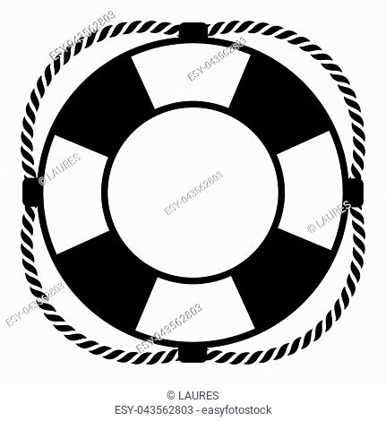 431x470 Lifebuoy Vector Icon Symbol Lifesaver Swim Stock Photos And Images