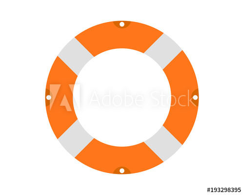 500x400 Lifebuoy Vector Illustration
