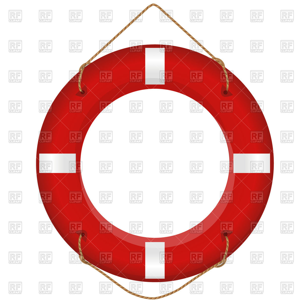 1200x1200 Hanging Red Lifebuoy Vector Image Of Objects