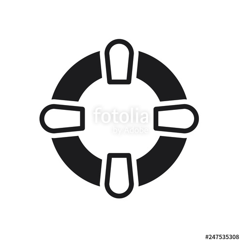 500x500 Lifeguard Icon Vector Stock Image And Royalty Free Vector