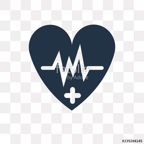 500x500 Lifeline Vector Icon Isolated On Transparent Background, Lifeline