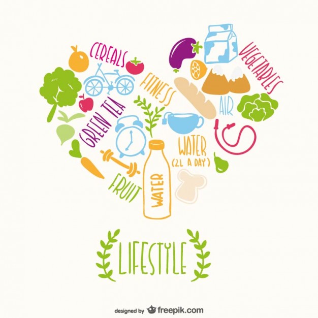 626x626 Healthy Lifestyle Vector Free Graphic, Design Elements, Cliparts