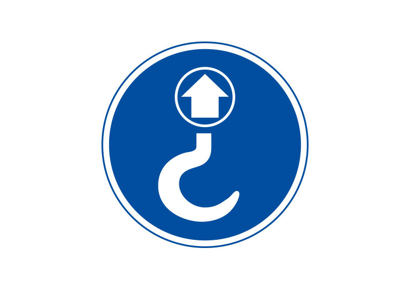 800x566 Lift Here Free Vector Sign