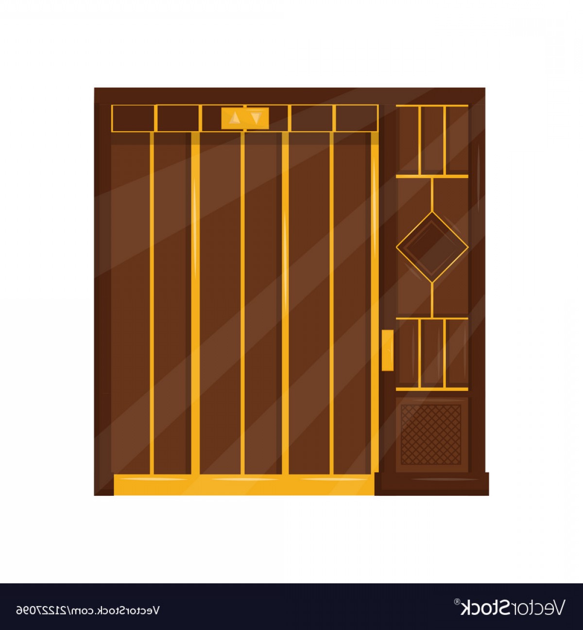 Vintage Brown Elevator With Closed Door Old Lift Vector Geekchicpro 1200x1296 Vintage Brown Elevator With Closed Door Old Lift Vector Geekchicpro