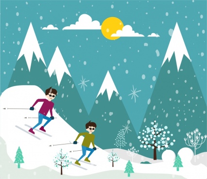 Free Ski Lift Vector Free Vector Download 427x368 Free Ski Lift Vector Free Vector Download