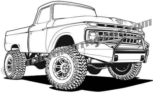Free Free 270 Lifted Truck Svg SVG PNG EPS DXF File