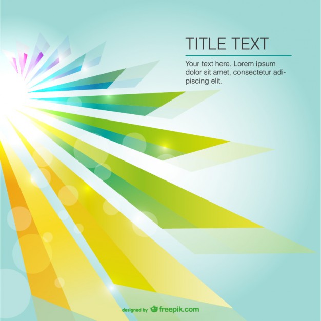 626x626 Abstract Sun Light Background With Bokeh Effect Vector Free Download