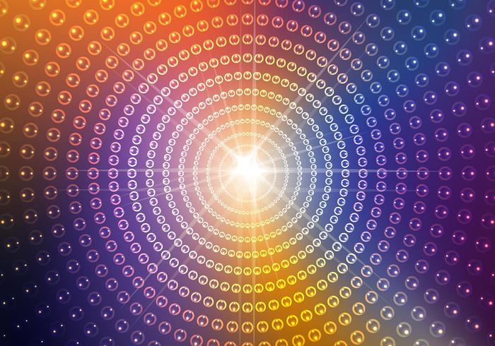 700x490 Circular Disco Light Background Vector