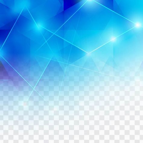 474x474 Polygonal Blue Background With Lights Free Vector Fon
