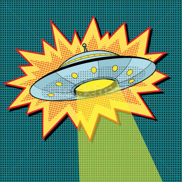 Pop Art Ufo With Light Beam Vector Illustration Valeriy Kachaev 600x600 Pop Art Ufo With Light Beam Vector Illustration Valeriy Kachaev